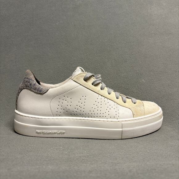 P448‎ John Sneakers Women's Size 39/8.5-9 Coyote White/Off-White - Picture 5 of 14
